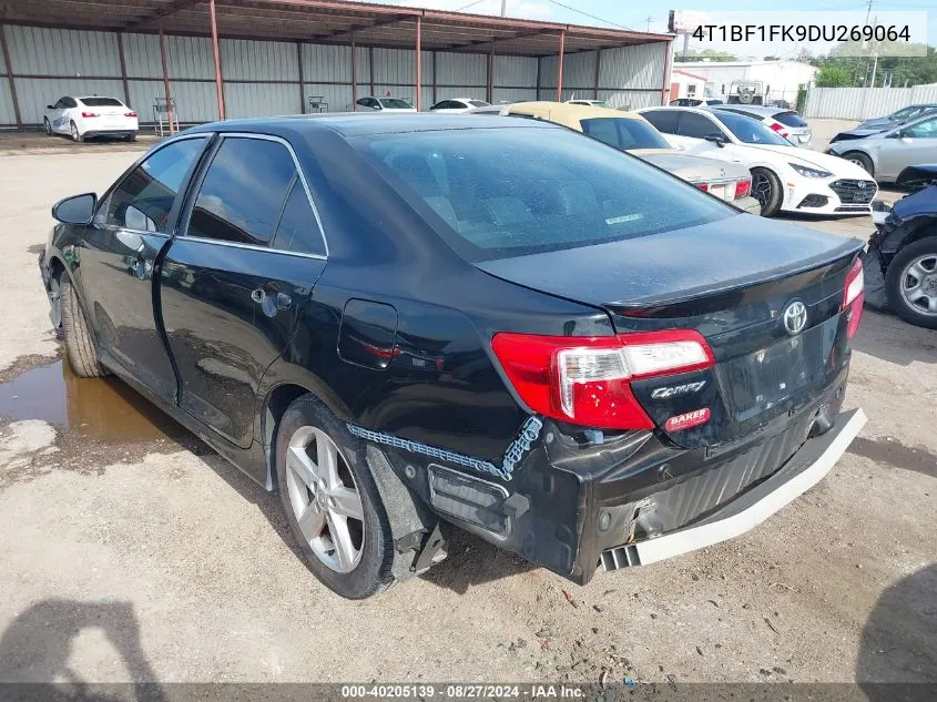 2013 Toyota Camry Se VIN: 4T1BF1FK9DU269064 Lot: 40205139