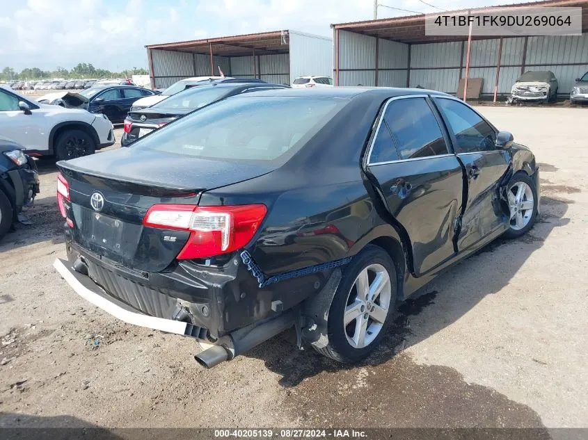 2013 Toyota Camry Se VIN: 4T1BF1FK9DU269064 Lot: 40205139