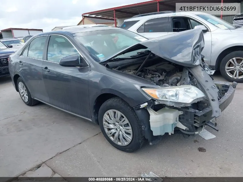 4T1BF1FK1DU662699 2013 Toyota Camry Le