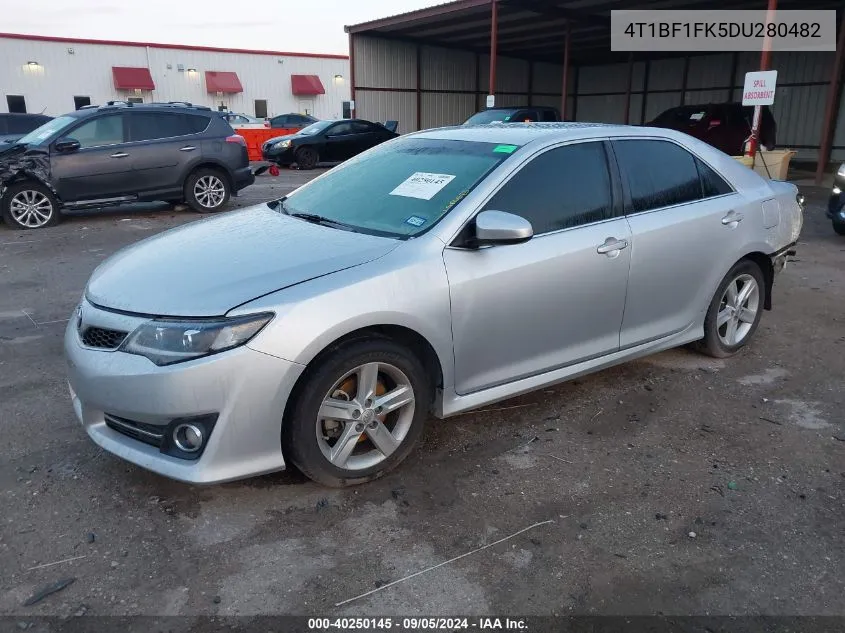 4T1BF1FK5DU280482 2013 Toyota Camry Se