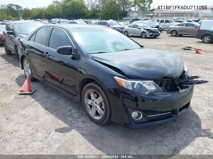 4T1BF1FK6DU711055 2013 Toyota Camry Se