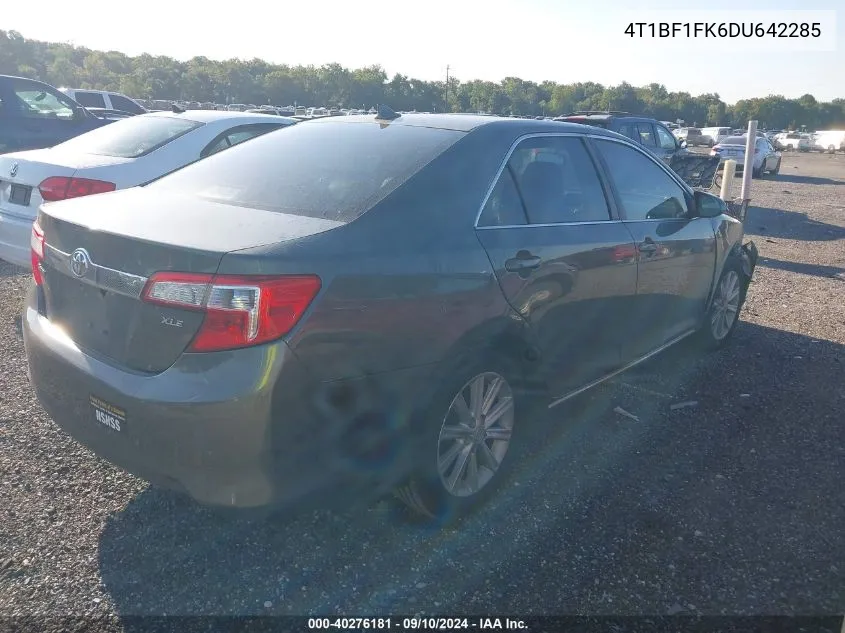 4T1BF1FK6DU642285 2013 Toyota Camry L/Se/Le/Xle