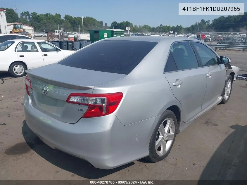 4T1BF1FK1DU207965 2013 Toyota Camry Se