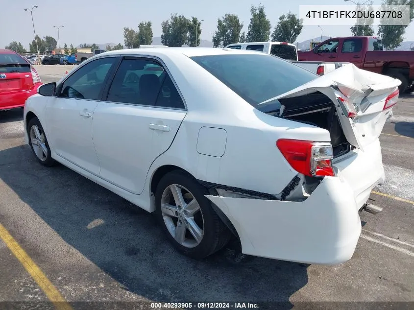 4T1BF1FK2DU687708 2013 Toyota Camry Se