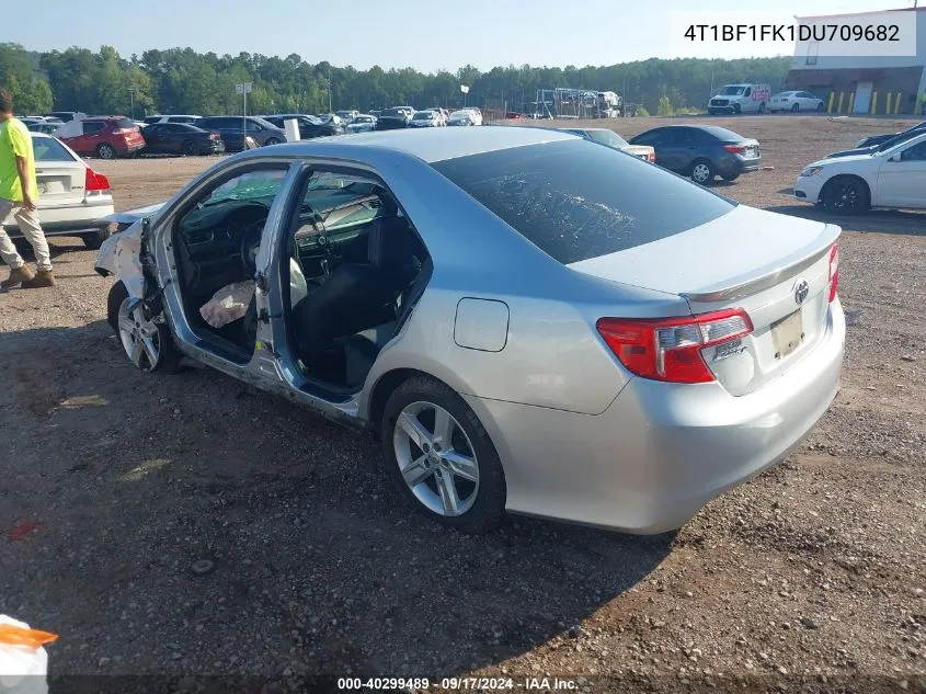 2013 Toyota Camry Se VIN: 4T1BF1FK1DU709682 Lot: 40299489