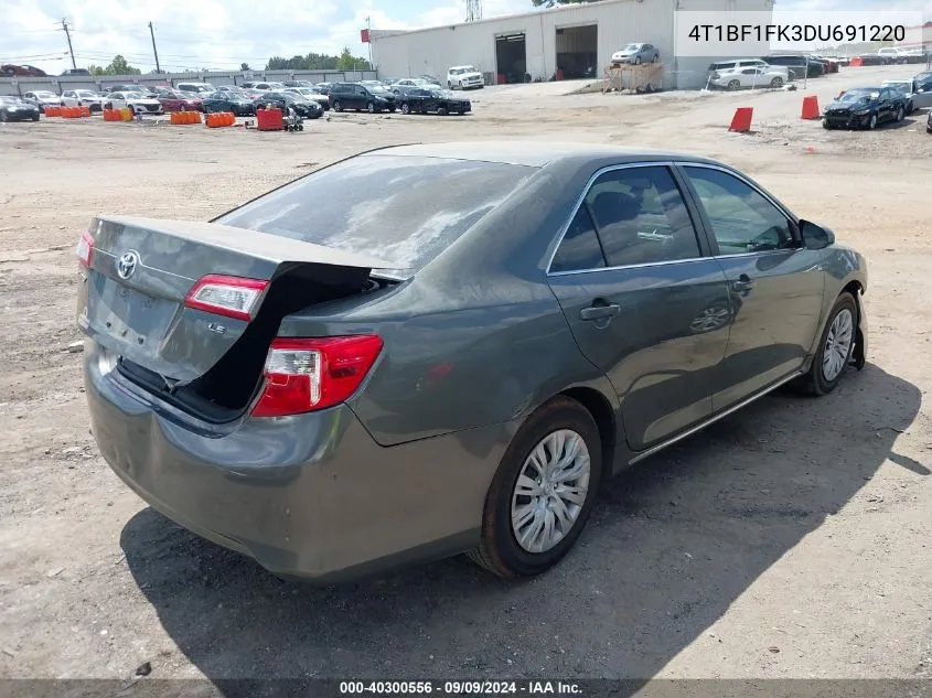 4T1BF1FK3DU691220 2013 Toyota Camry Le