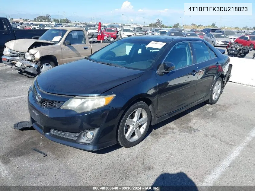 2013 Toyota Camry Se VIN: 4T1BF1FK3DU218823 Lot: 40300640