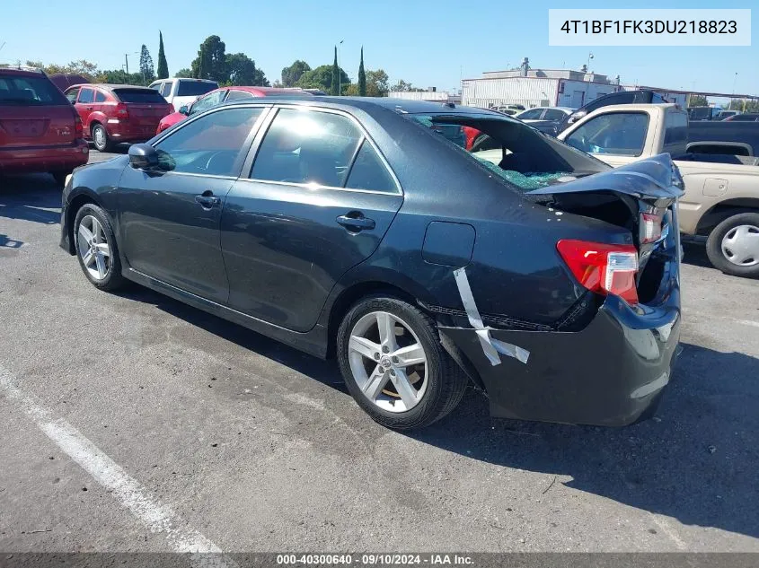 2013 Toyota Camry Se VIN: 4T1BF1FK3DU218823 Lot: 40300640