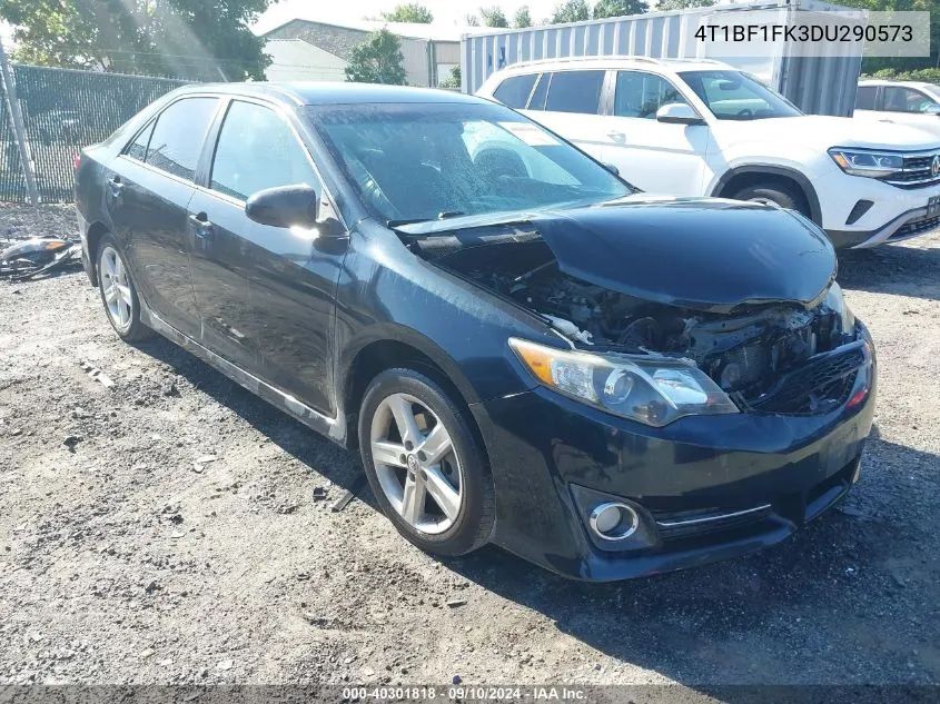 2013 Toyota Camry Se VIN: 4T1BF1FK3DU290573 Lot: 40301818