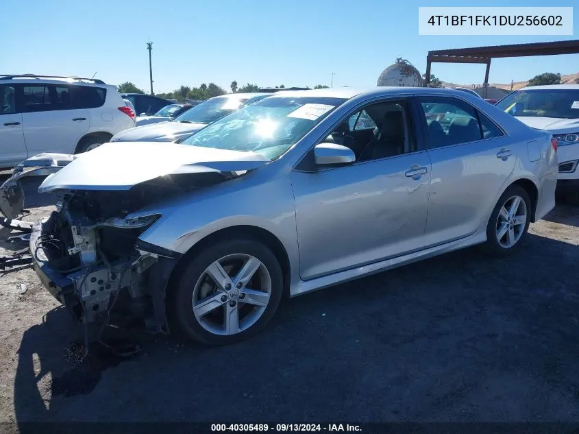 2013 Toyota Camry L/Se/Le/Xle VIN: 4T1BF1FK1DU256602 Lot: 40305489