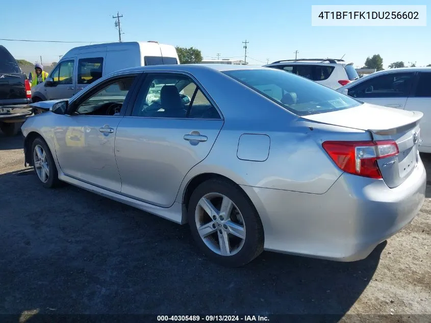 2013 Toyota Camry L/Se/Le/Xle VIN: 4T1BF1FK1DU256602 Lot: 40305489