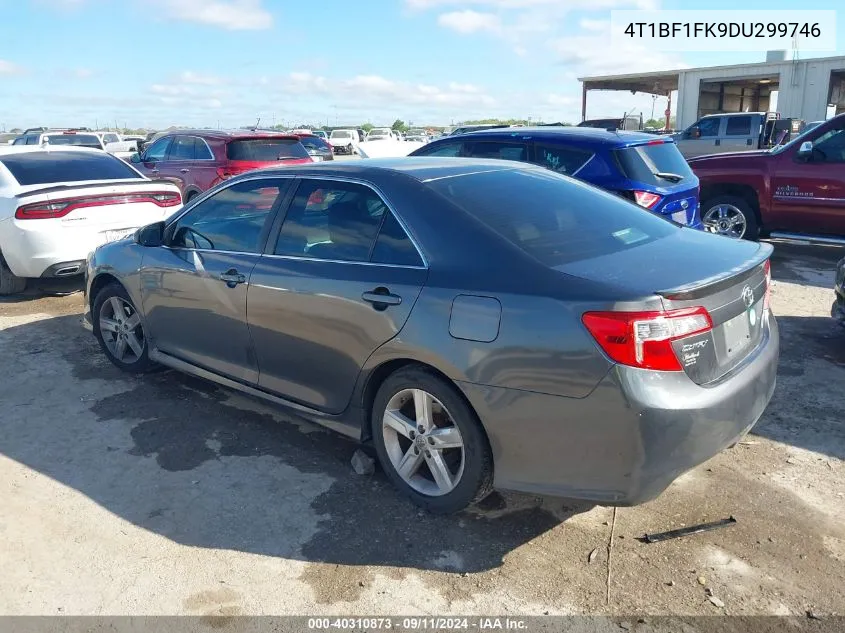 2013 Toyota Camry L/Se/Le/Xle VIN: 4T1BF1FK9DU299746 Lot: 40310873