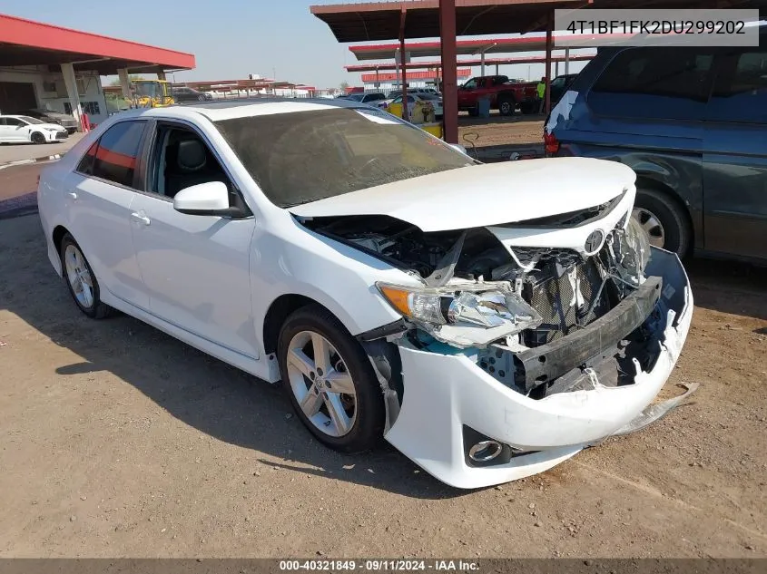 2013 Toyota Camry L/Se/Le/Xle VIN: 4T1BF1FK2DU299202 Lot: 40321849