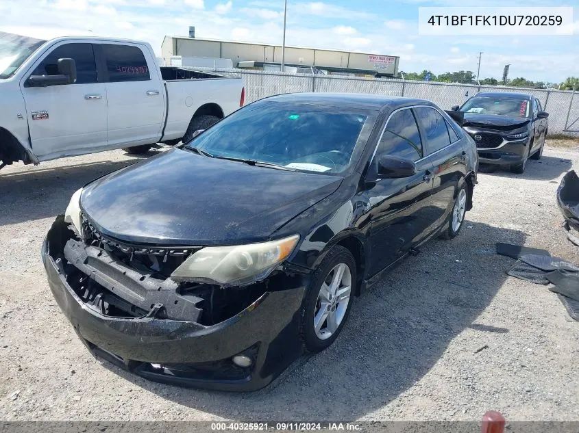 2013 Toyota Camry Se VIN: 4T1BF1FK1DU720259 Lot: 40325921