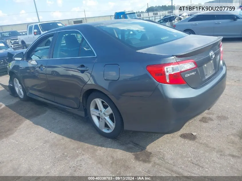 4T1BF1FK9DU207759 2013 Toyota Camry Se