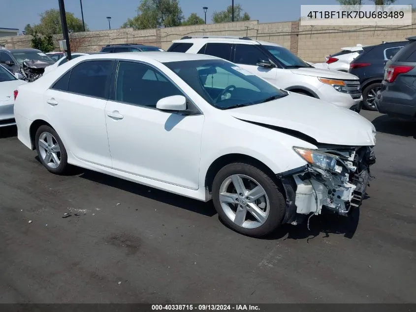 2013 Toyota Camry Se VIN: 4T1BF1FK7DU683489 Lot: 40338715