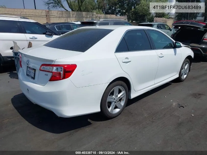 4T1BF1FK7DU683489 2013 Toyota Camry Se