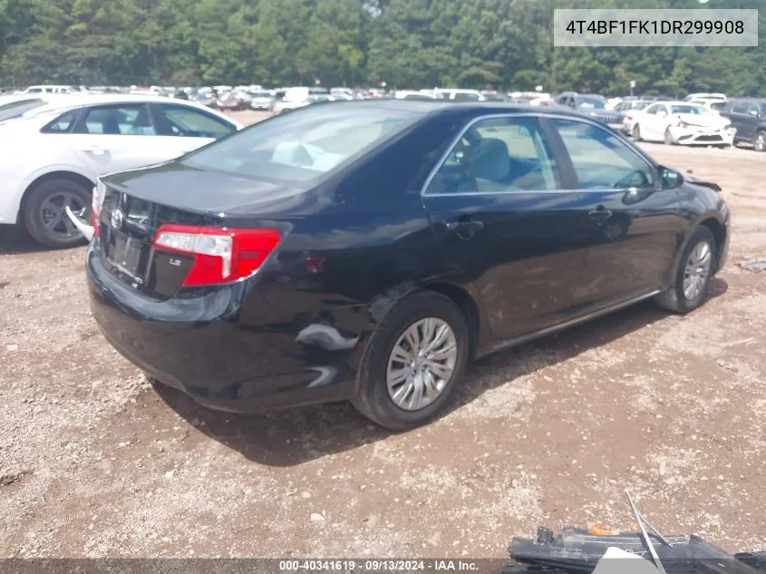 4T4BF1FK1DR299908 2013 Toyota Camry L/Se/Le/Xle