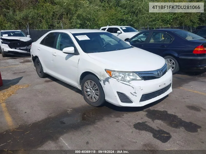 4T1BF1FK7DU281066 2013 Toyota Camry Le