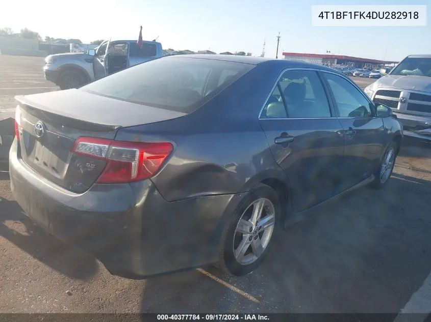 4T1BF1FK4DU282918 2013 Toyota Camry Se