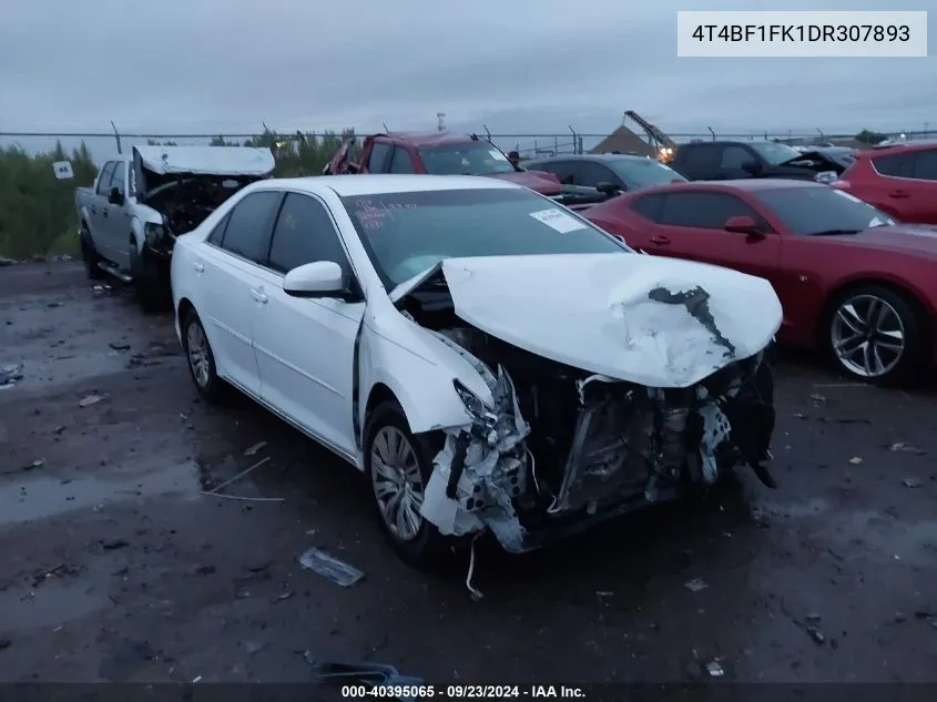 2013 Toyota Camry L/Se/Le/Xle VIN: 4T4BF1FK1DR307893 Lot: 40395065