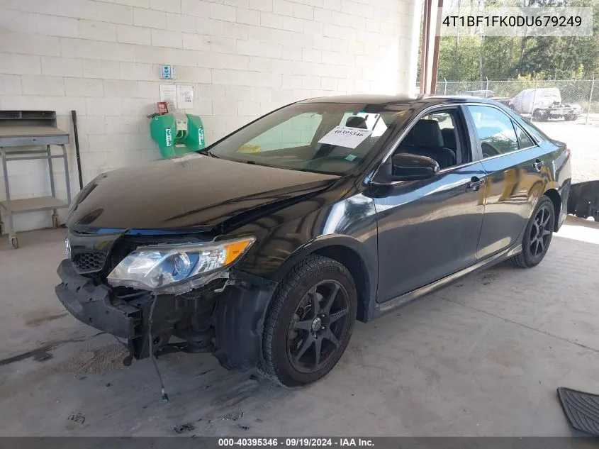 2013 Toyota Camry Se VIN: 4T1BF1FK0DU679249 Lot: 40395346