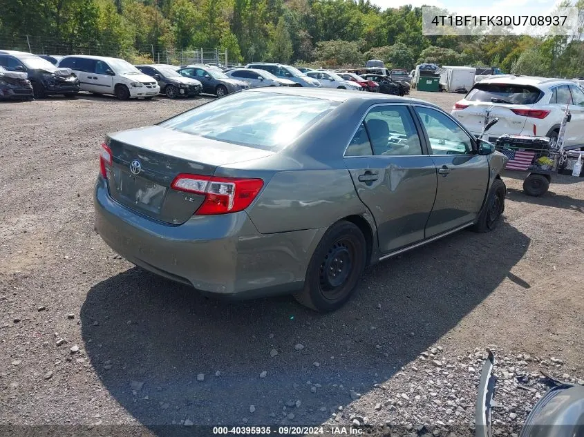 4T1BF1FK3DU708937 2013 Toyota Camry Le