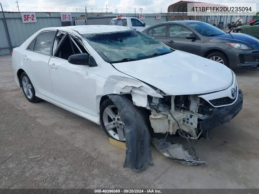 4T1BF1FK2DU235094 2013 Toyota Camry Se