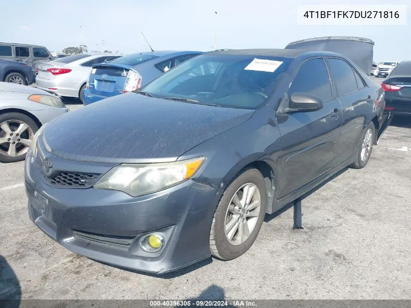 4T1BF1FK7DU271816 2013 Toyota Camry Se