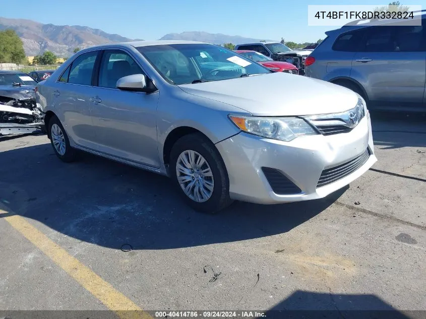 2013 Toyota Camry L/Se/Le/Xle VIN: 4T4BF1FK8DR332824 Lot: 40414786