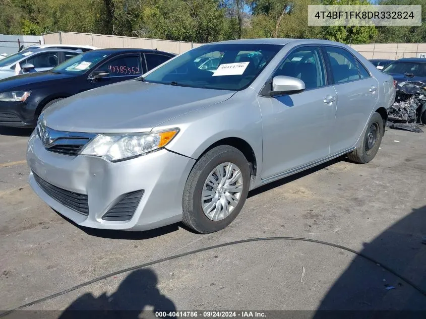 2013 Toyota Camry L/Se/Le/Xle VIN: 4T4BF1FK8DR332824 Lot: 40414786