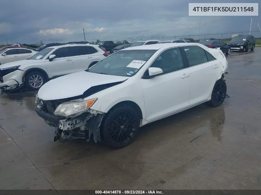 4T1BF1FK5DU211548 2013 Toyota Camry Le