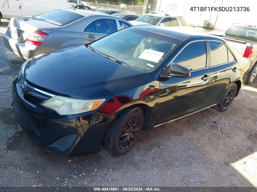 4T1BF1FK5DU213736 2013 Toyota Camry Le