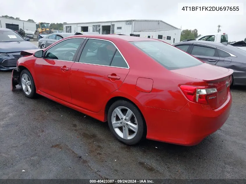 4T1BF1FK2DU697655 2013 Toyota Camry Se