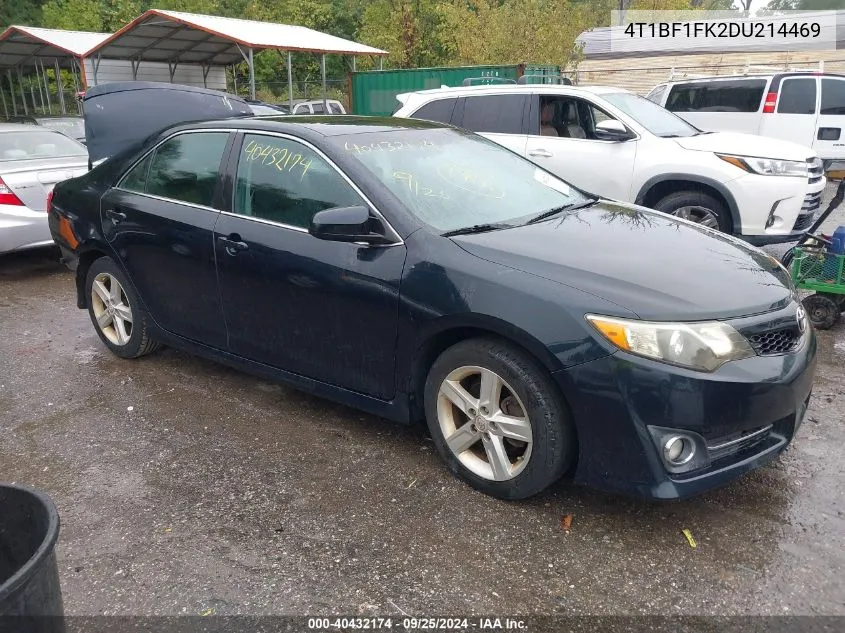 4T1BF1FK2DU214469 2013 Toyota Camry Se