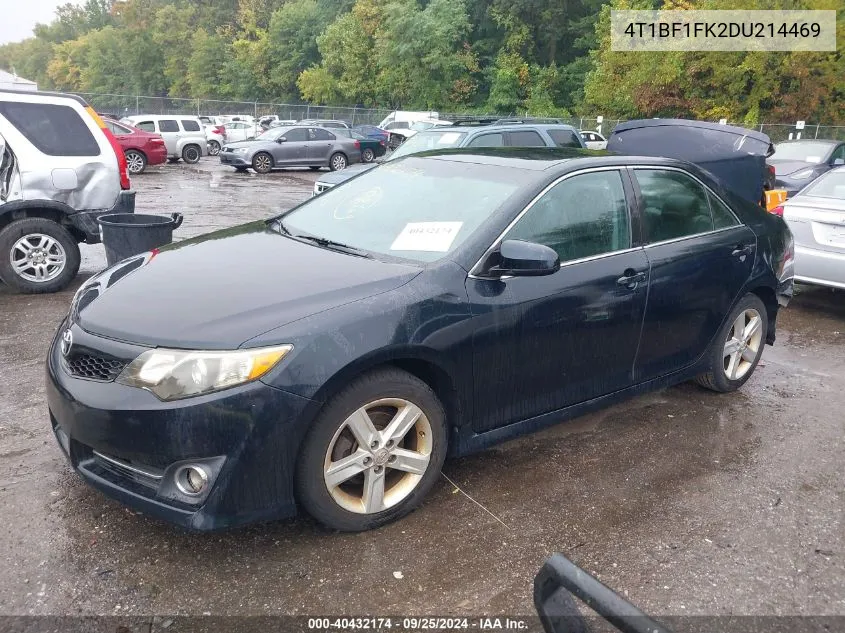 4T1BF1FK2DU214469 2013 Toyota Camry Se