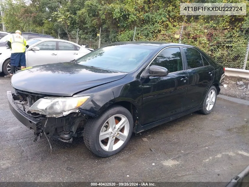 2013 Toyota Camry Se VIN: 4T1BF1FKXDU222724 Lot: 40432520