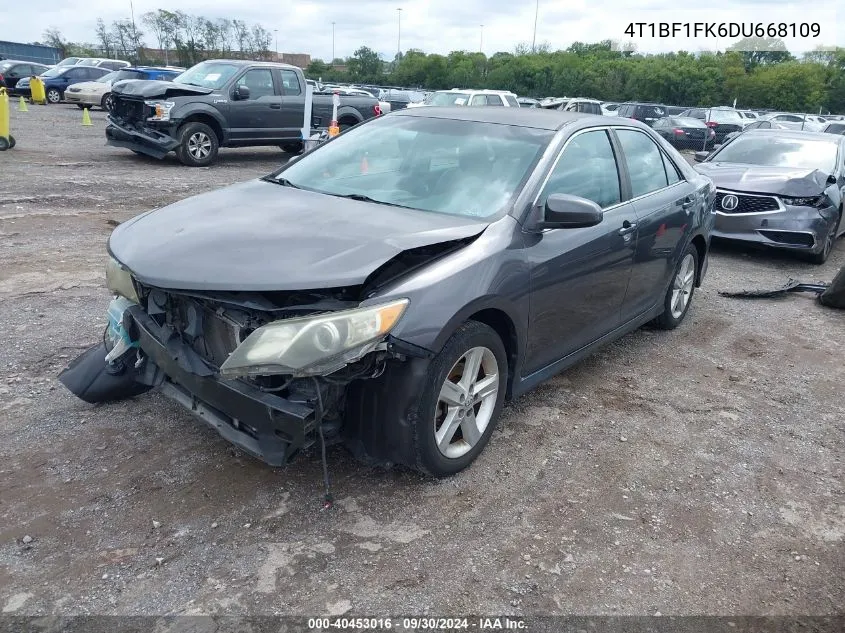 4T1BF1FK6DU668109 2013 Toyota Camry Se