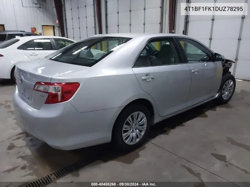 4T1BF1FK1DUZ78295 2013 Toyota Camry L/Le/Se/Xle