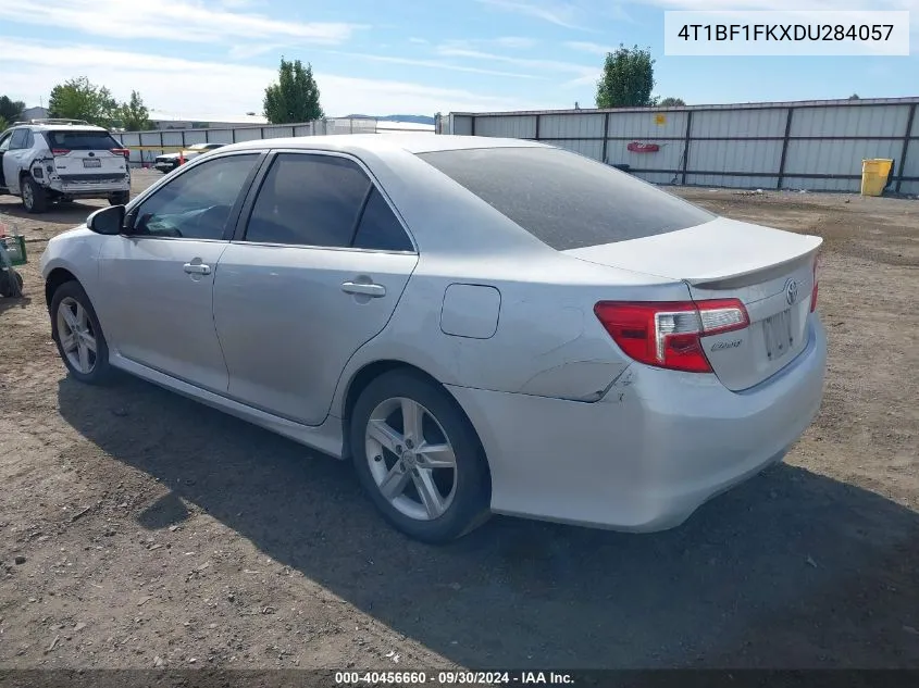 2013 Toyota Camry Se VIN: 4T1BF1FKXDU284057 Lot: 40456660