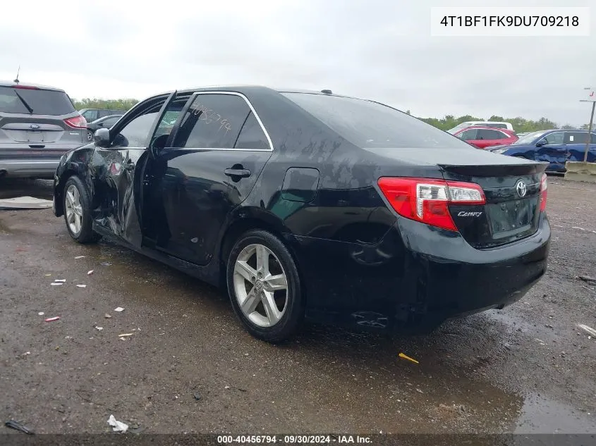 2013 Toyota Camry Se VIN: 4T1BF1FK9DU709218 Lot: 40456794