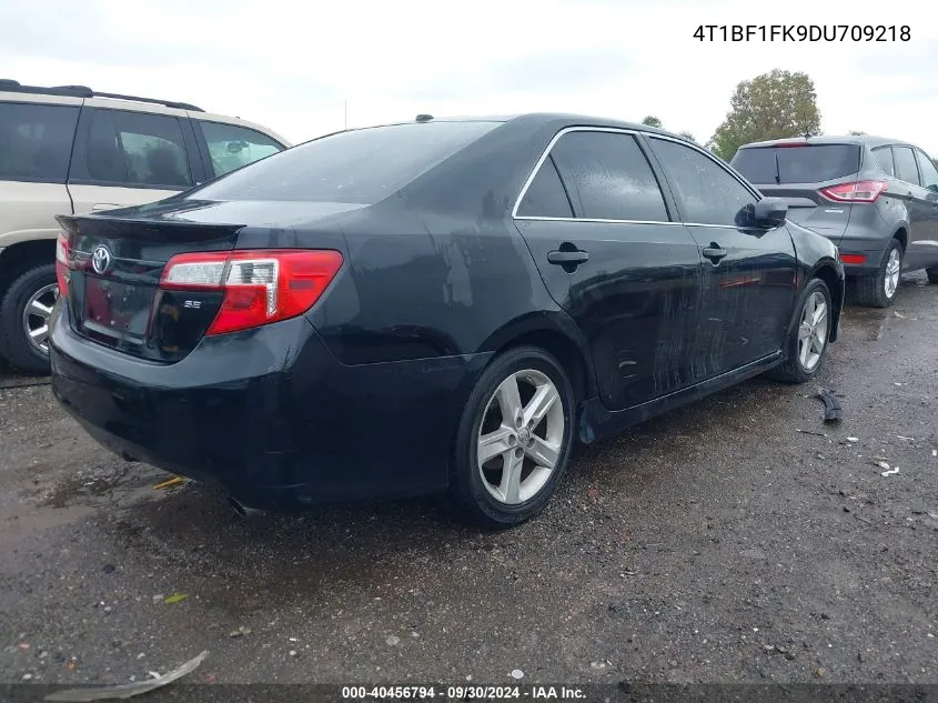 2013 Toyota Camry Se VIN: 4T1BF1FK9DU709218 Lot: 40456794