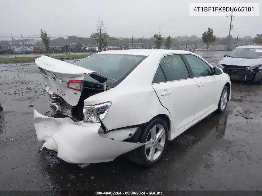 4T1BF1FK8DU665101 2013 Toyota Camry L/Se/Le/Xle