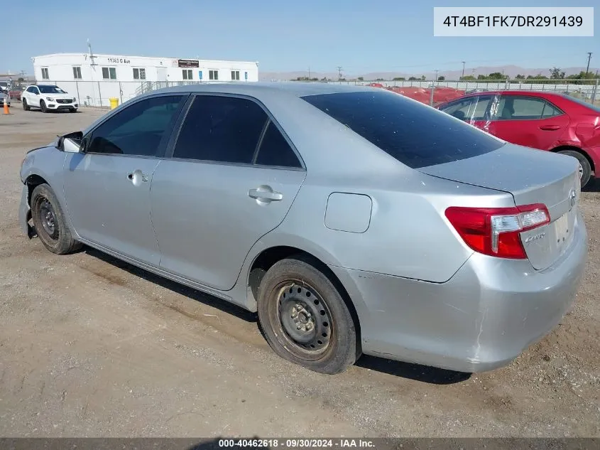 4T4BF1FK7DR291439 2013 Toyota Camry Le