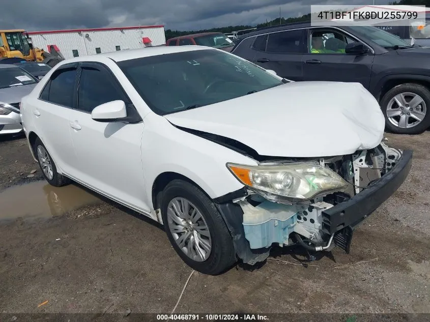 2013 Toyota Camry Le VIN: 4T1BF1FK8DU255799 Lot: 40468791