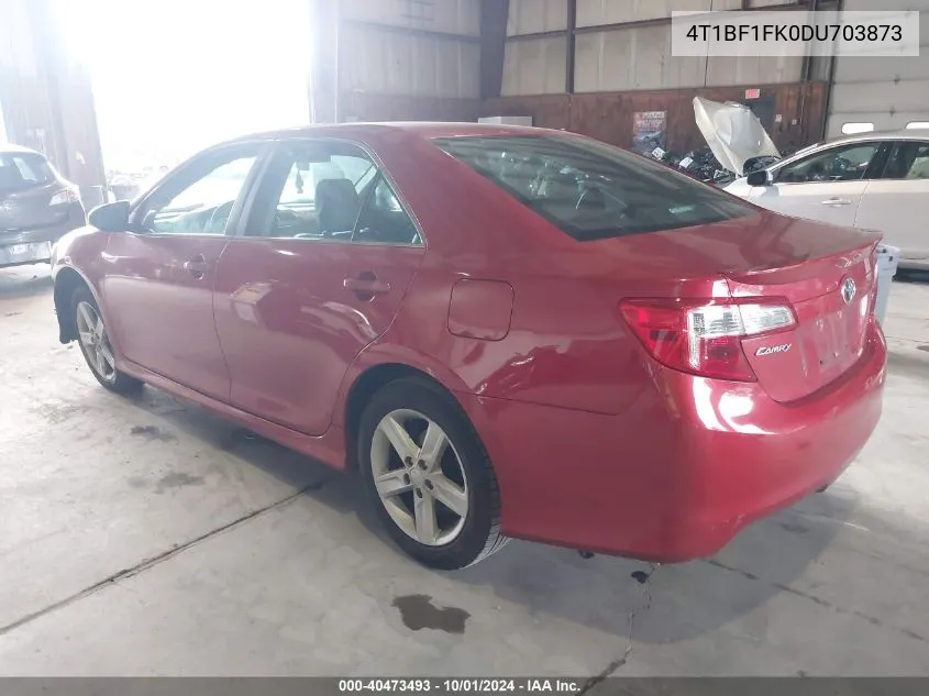 4T1BF1FK0DU703873 2013 Toyota Camry Se