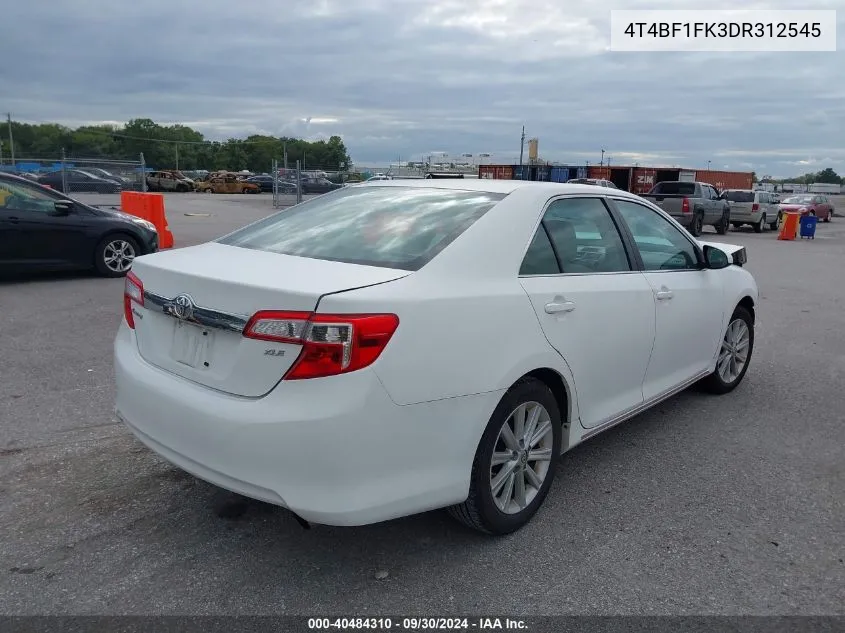 4T4BF1FK3DR312545 2013 Toyota Camry Xle