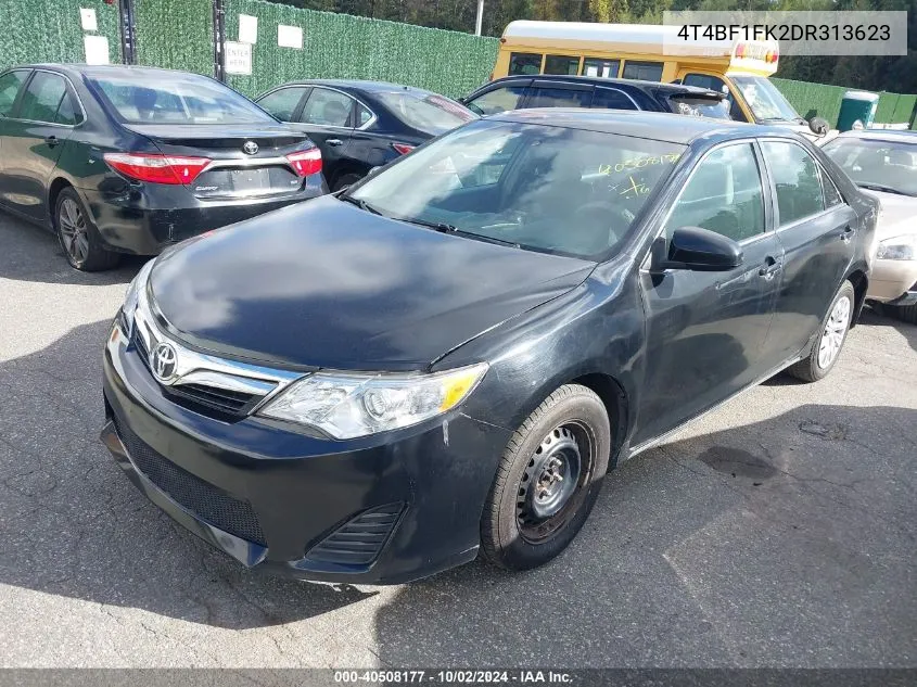 2013 Toyota Camry Le VIN: 4T4BF1FK2DR313623 Lot: 40508177