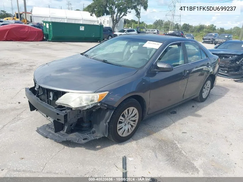 2013 Toyota Camry L/Se/Le/Xle VIN: 4T1BF1FK5DU699237 Lot: 40520656