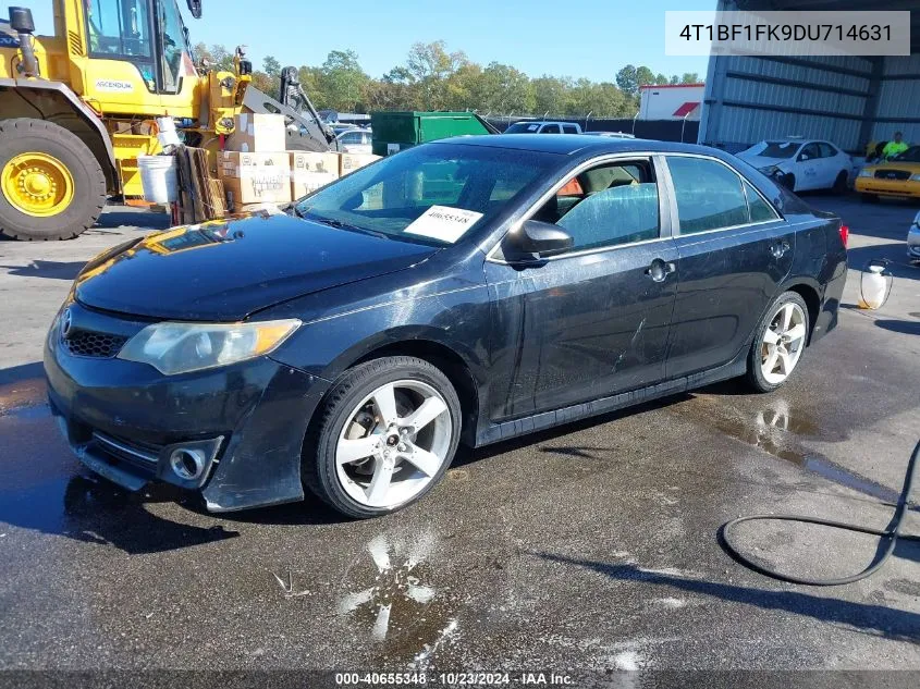 2013 Toyota Camry Se VIN: 4T1BF1FK9DU714631 Lot: 40655348